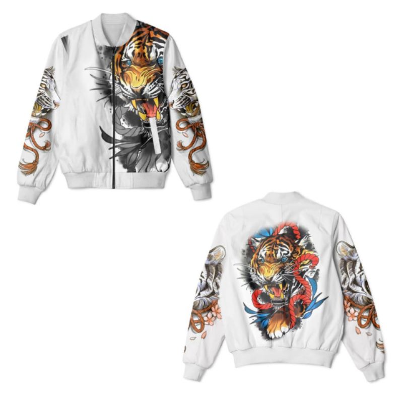 jaket pria sukajan Tiger