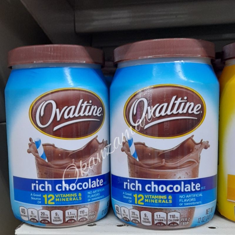 

Ovaltine Dua Varian Rasa 340gr