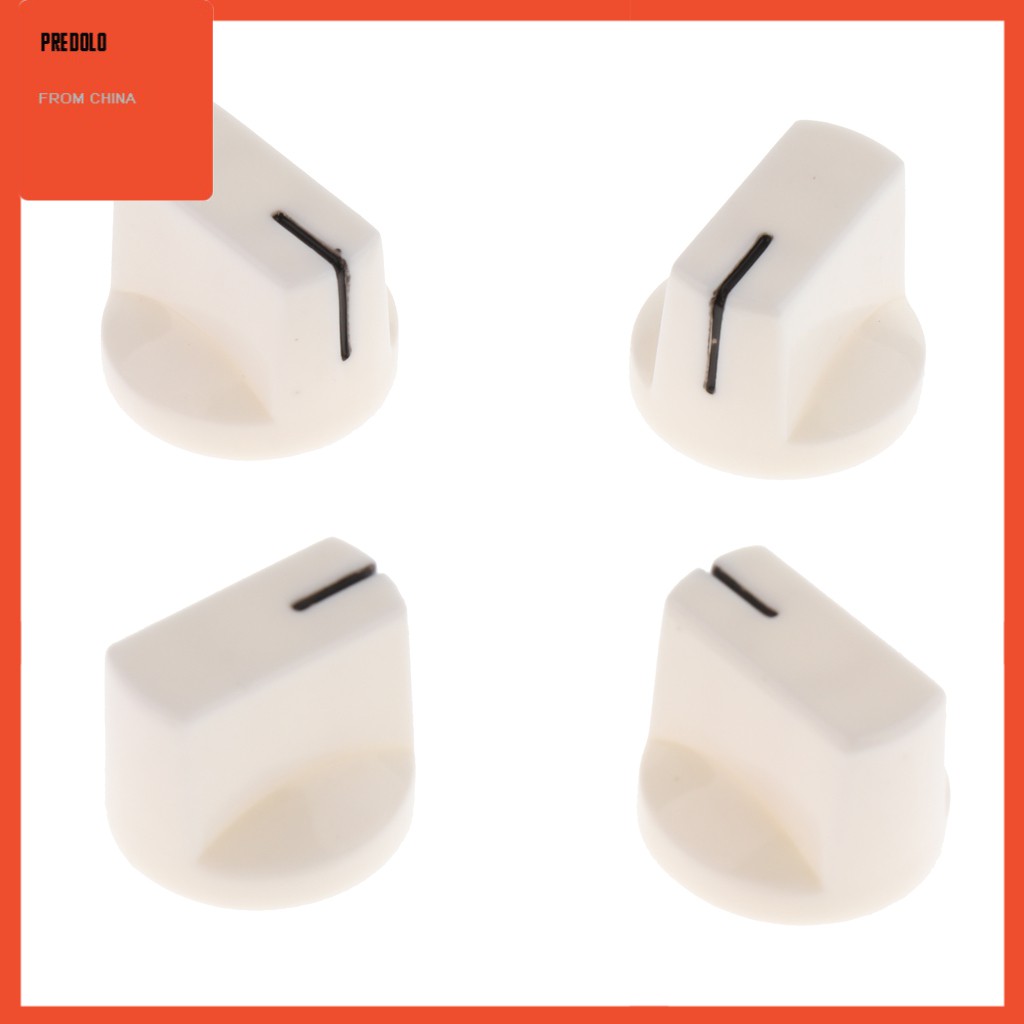 4pcs Knob Pedal Efek Gitar Bahan Plastik Untuk Hadiah