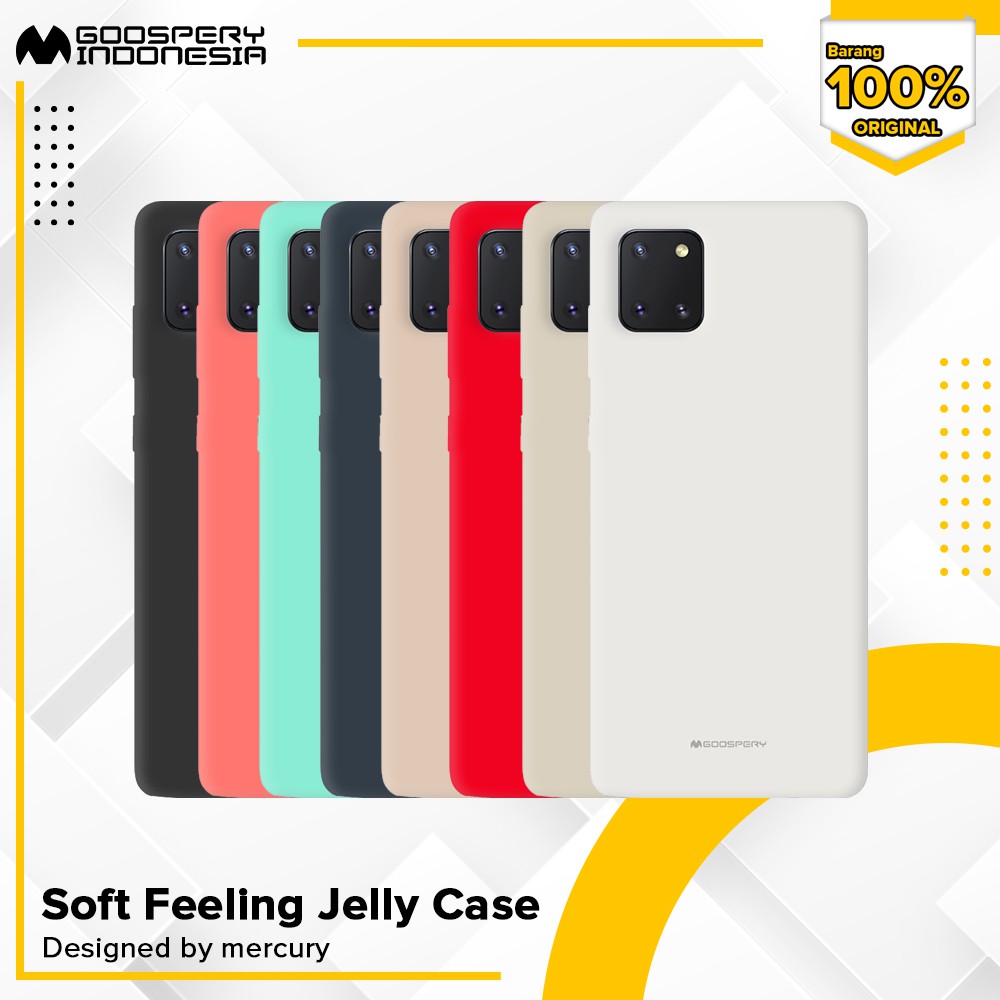 GOOSPERY Samsung Galaxy Note 10 Lite N770 Soft Feeling Jelly Case