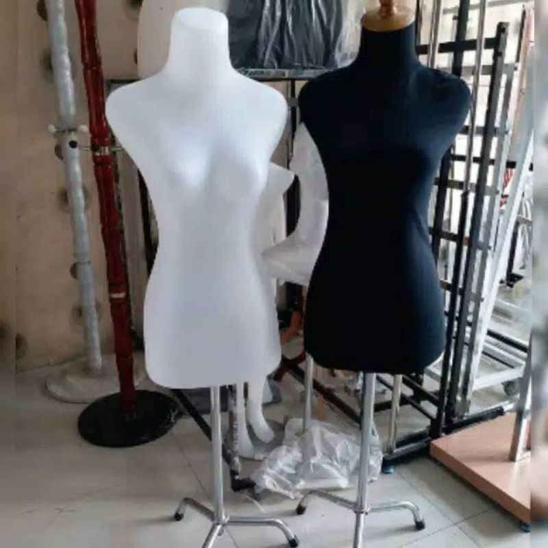 Patung Manekin Wanita + kaki besi Patung Cewek + kaki besi Manekin Baju Wanita Patung Baju Patung Wa
