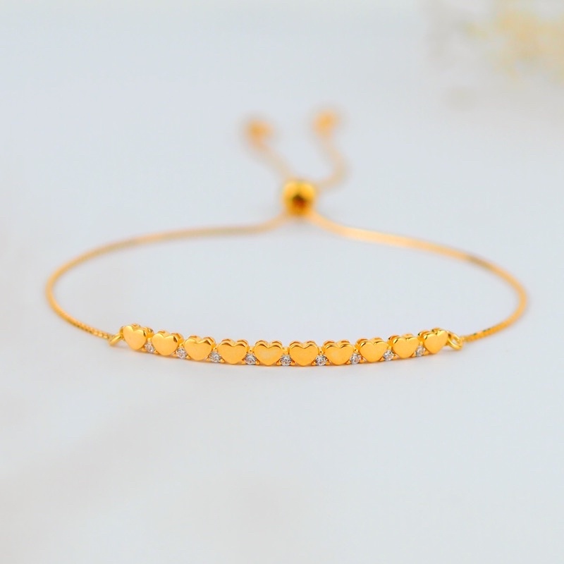 Gelang Emas Serut Plat Deretan Waru - Toko Emas Gadjah