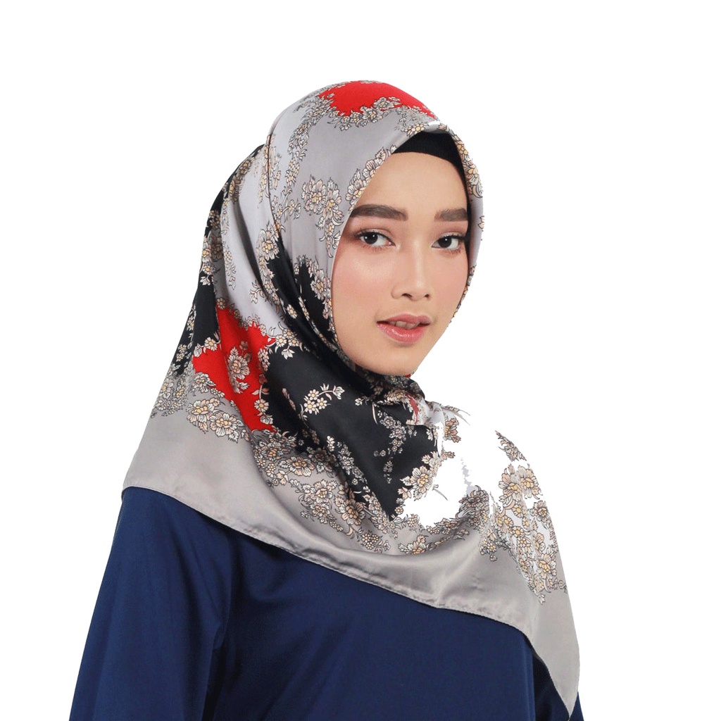 Dauky Hijab Segi Empat Kerudung Salya Series Polysilk 1-4