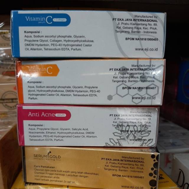 Serum Hanasui Jaya Mandiri BPOM 4 Varian