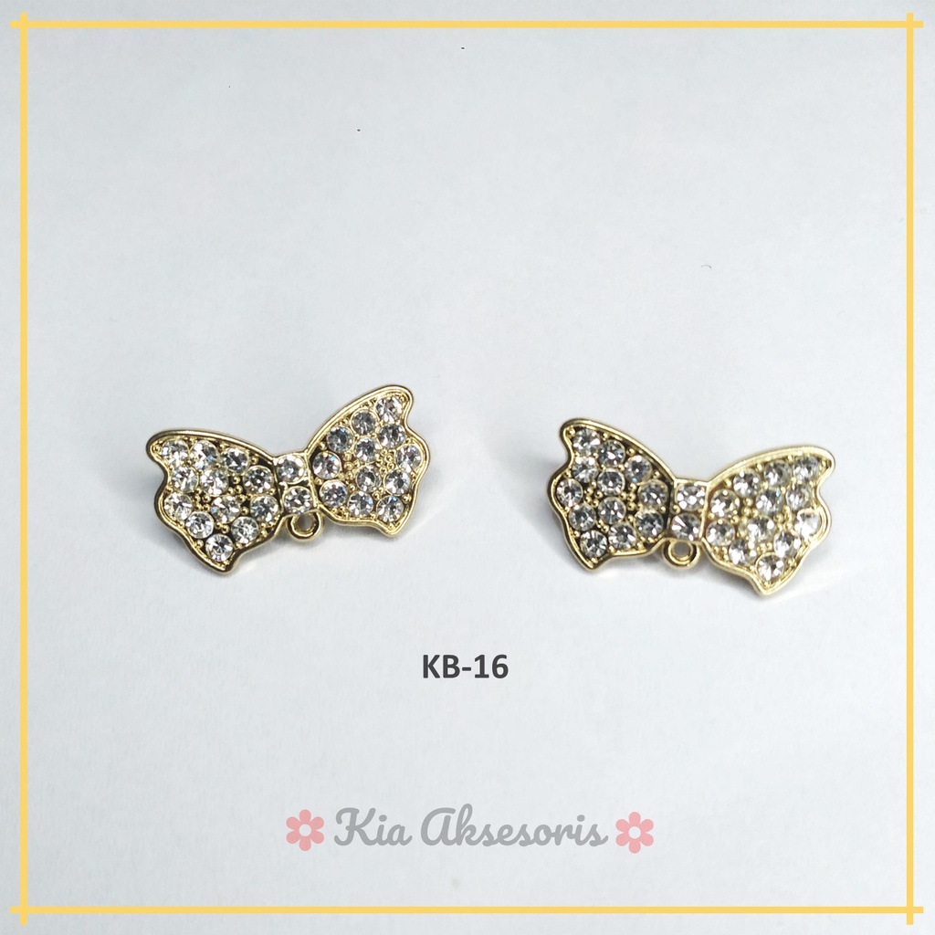 PROMO Kepala Bros Dagu Ring O / Kepala Bros / Bros Dagu Bros Jilbab Bros Hijab Ukuran Besar 2 cm Isi 12 Pcs-GOLD KB-16