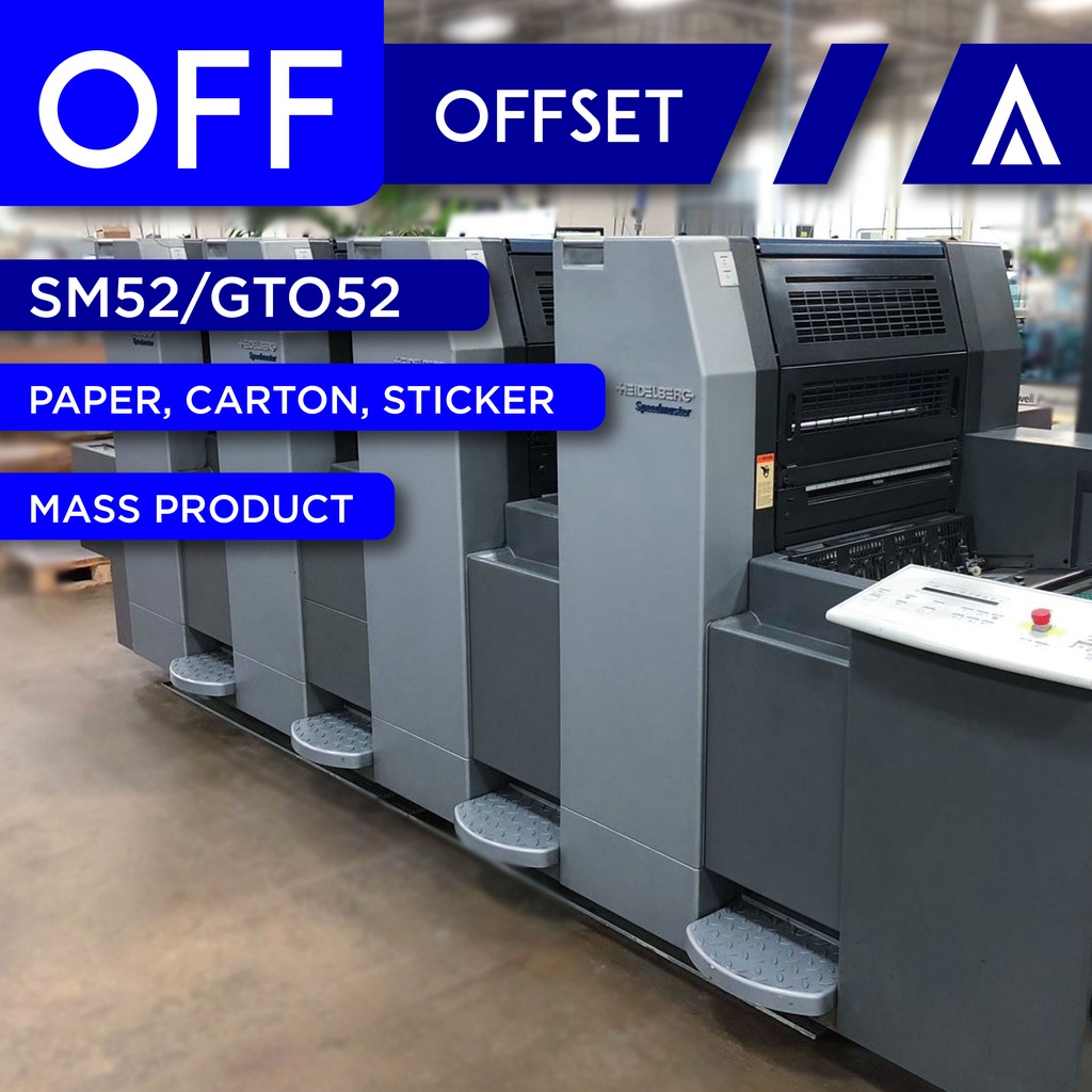 

Offset Sticker Chromo SM52 + Cut