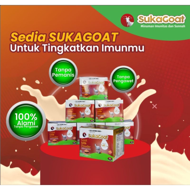 

SUSU KAMBING ETAWA "SUKAGOAT" murni Gula Aren