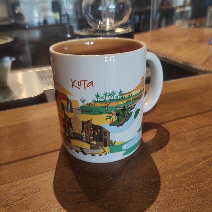 Mug Gelas - Starbucks Mug Kuta Bali Gelas Ceramic Grande