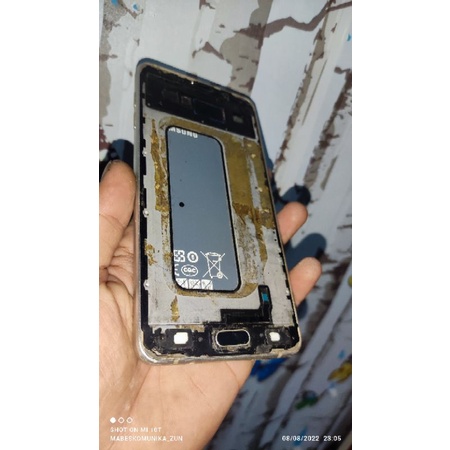 samsung A710fd mesin normal lcd tc pecah
