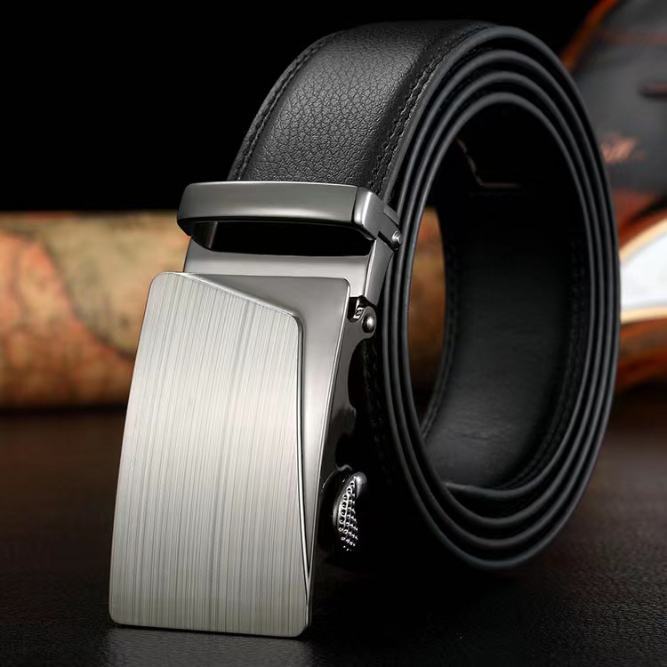 Sabuk pria gesper otomatis ,kulit kepribadian fashion, original import, Ikat Pinggang pria belt BGS-023