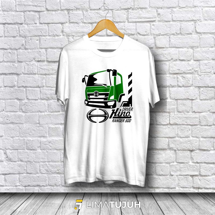 Kaos Hino 500 Ranger Baju Otomotif Bahan Premium (TSF)
