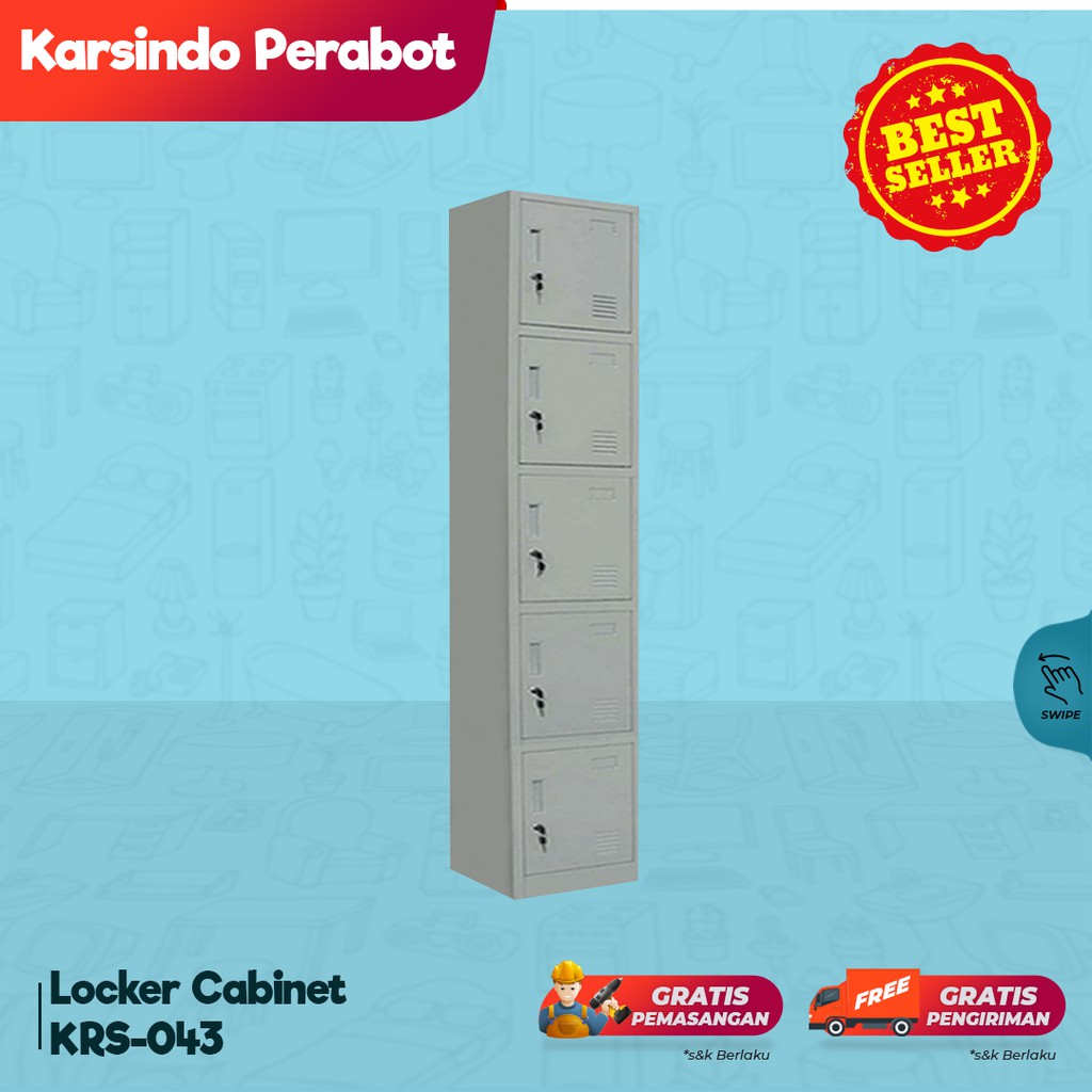

Lemari Arsip/Filling Cabinet/Locker Cabinet KRS 043N