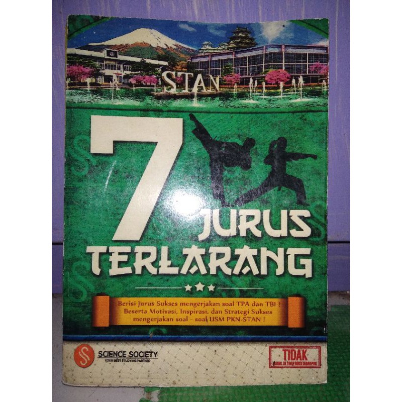 Buku 7 Jurus Terlarang SPMB PKN STAN