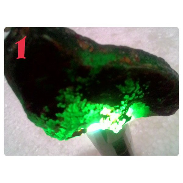 Chrome Chalcedony Natural Rough / Ijo Ohen Garut ( Restok 3 )