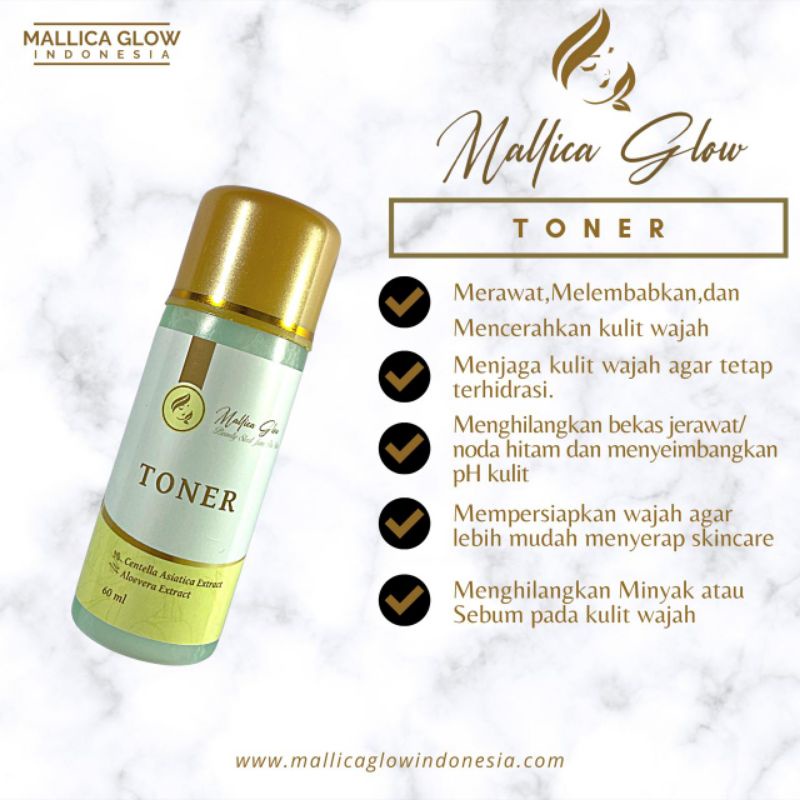 Mallica Glow toner