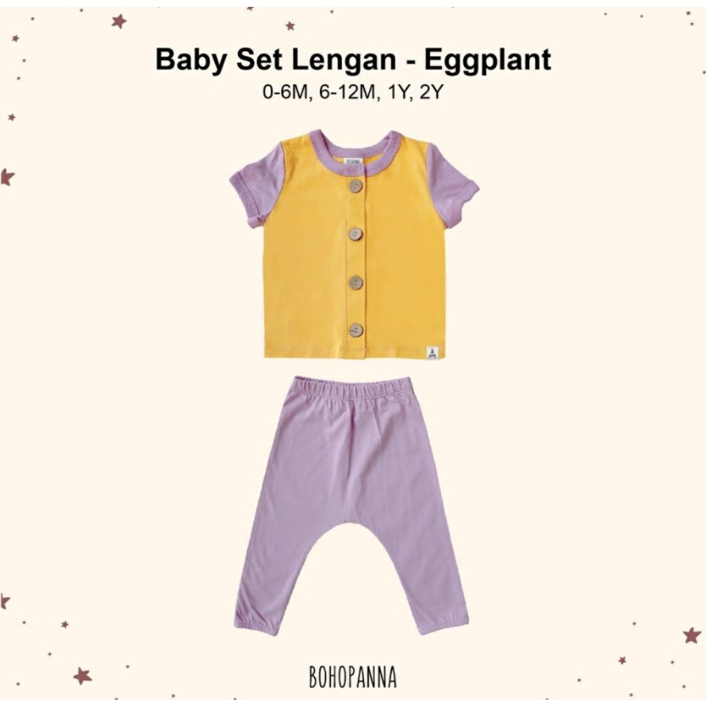 BOHOPANNA BABY SET LENGAN - SETELAN ANAK