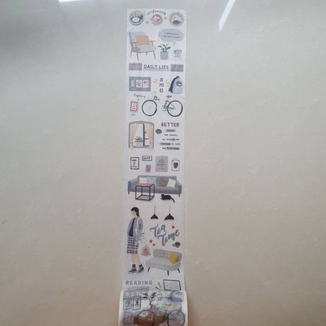 

washi tape sample for scrapbook and journal ( per meter )