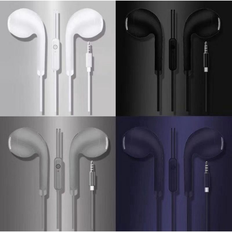 Earphone macaron matte U-19/ Handsfree U-19 Macaron matte color Hi-fi Extra