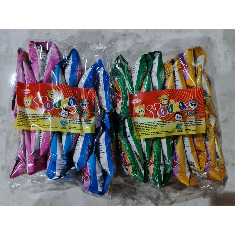 

Youka Roll candy (di kirim warna random)