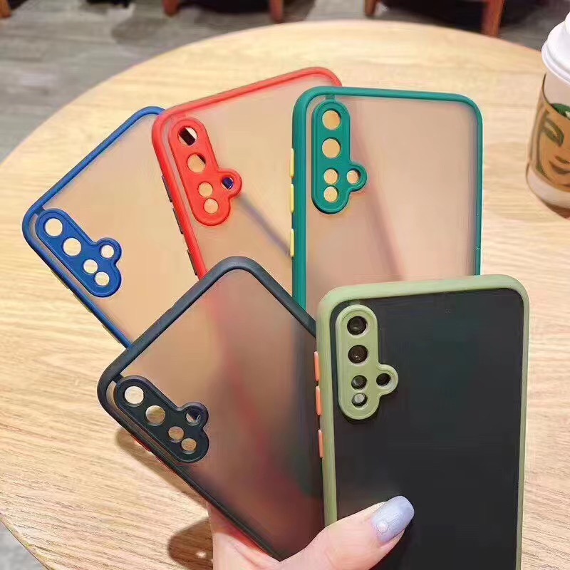 maccaron lens cover hybrid case vivo y21 2021 y33S Y21S Y53S 4g y51 2020 y15s y15a oppo f7