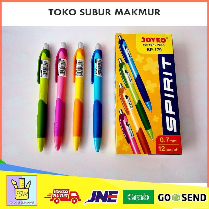

[1 LUSIN] PULPEN SPIRIT HITAM JOYKO