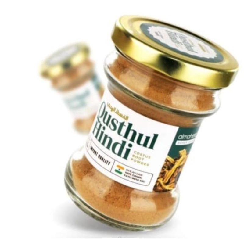 Qusthul Hindi Almahera 80gram | Serbuk Qustul Hindi