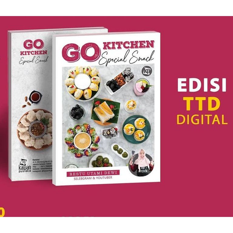 LETS GO KITCHEN BY RESTU UTAMI DEWI - BUKU BU ETU - GO KITCHEN - BUY 1 GET 5
