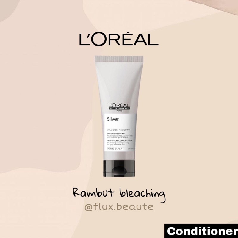 Jual Loreal Serie Expert Silver Conditioner 200ml | Shopee Indonesia