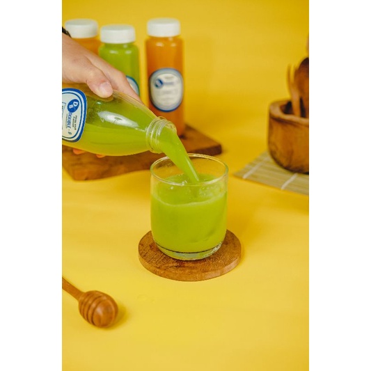 

GREEN PINEAPPLE DRINK - BOOST WATER - mix jus sayur dan buah by Double-b drink 250ml