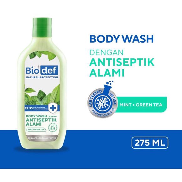 ☘️Yuri Kosmetik☘️ Biodef Natural Protection Body Wash