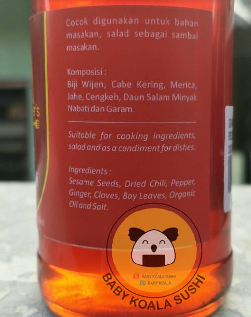 OLD ZHANG VILLAGE Minyak Cabai Spicy &amp; Tasty Chili Oil 200 ml Halal