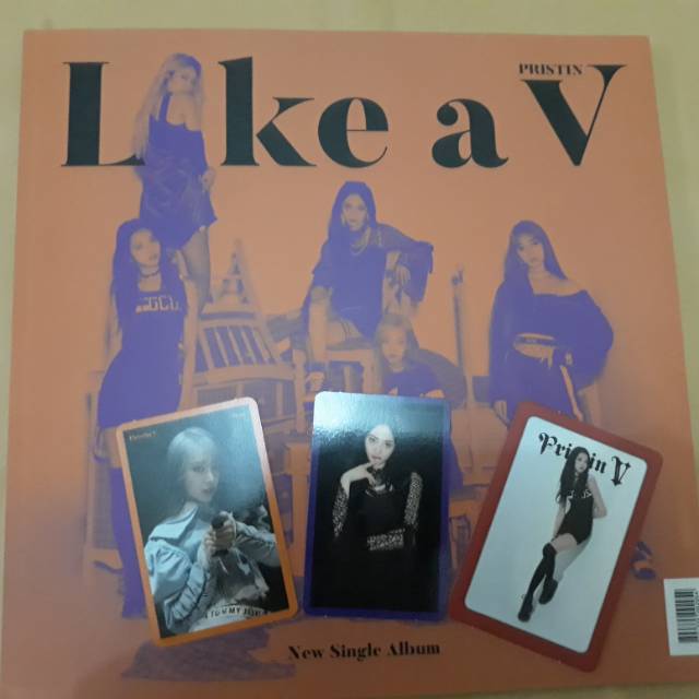 PRISTIN Single Album 'Like a V' PRISTIN VER.