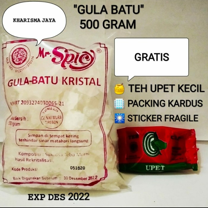 

PROMO Gula Batu Kristal 500gram