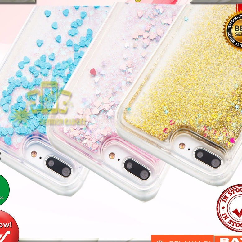 (Random) Silikon Xiaomi Mi A2 / Mi 6X Water Glitter Auarium Casing / Case / Jelly Case / Silicone