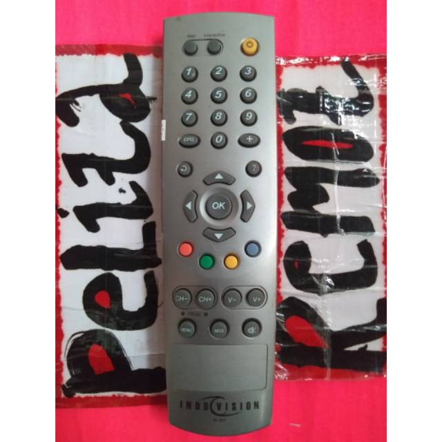 Remot parabola indovision original terlengkap