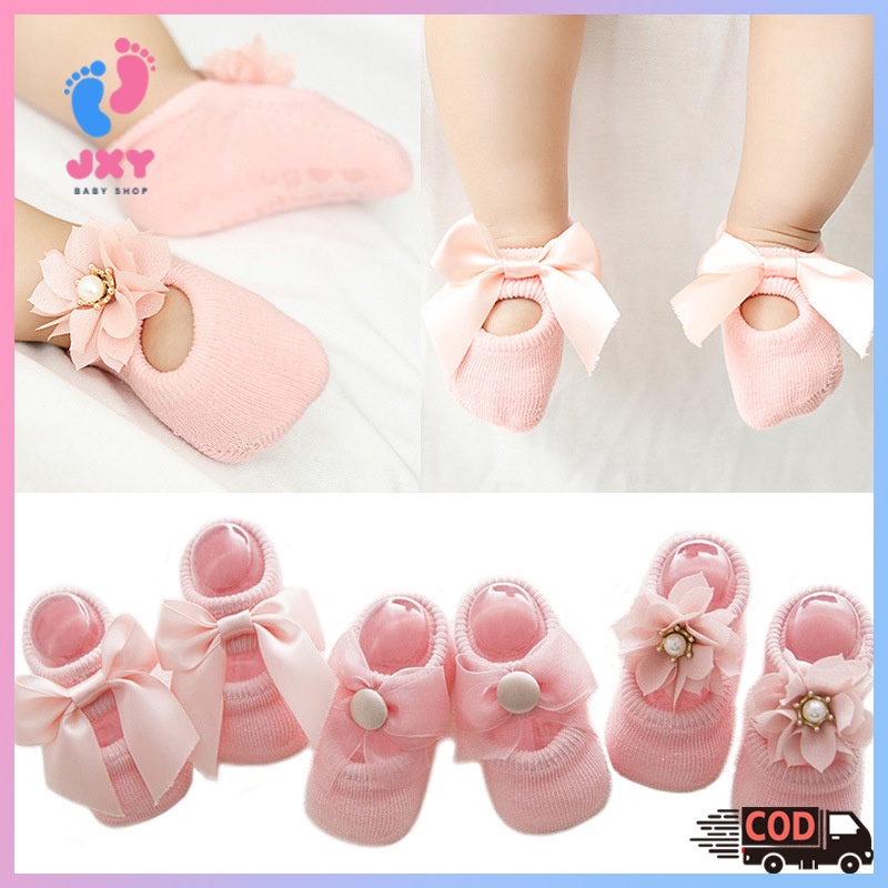 Baby socks/Kaos kaki anak bayi non-slip / kaus kaki anak/kaus kaki bayi perempuan/3PC kaus kaki bayi L239/240