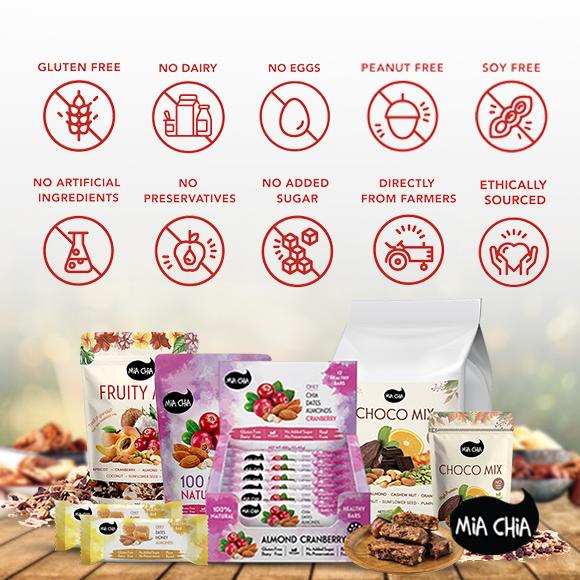 

Mia Chia Starter Pack - All Flavor Healthy Snack Bar