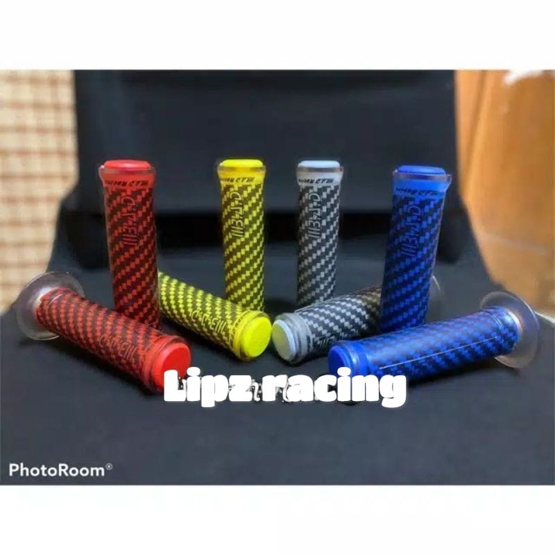 Handgrip carbon bad/ grip carbon/hanfat carbon import+tutup universal