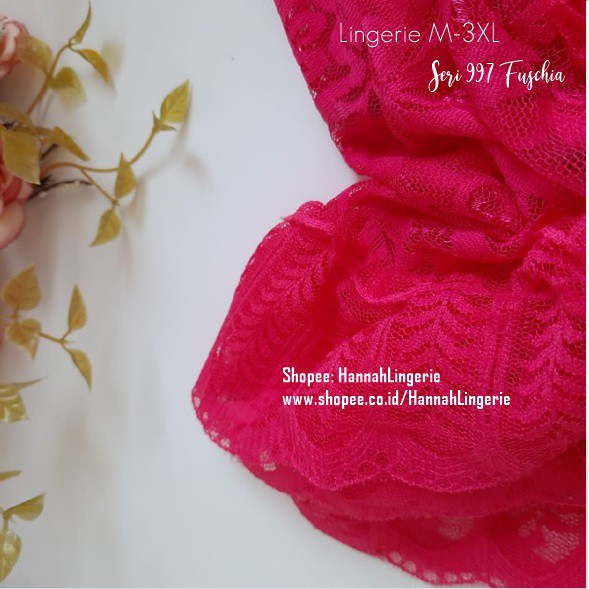 3XL XXL XL L M Premium Lingerie Baju Tidur Seksi Jumbo Wanita Gstring Ukuran Besar BigSize 997