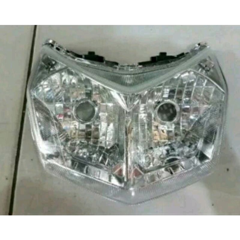 Reflektor lampu depan supra x 125 fi injeksi