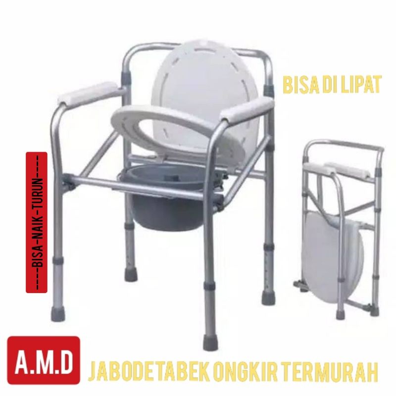 kursi toilet/commode chair/kursi pispot bab