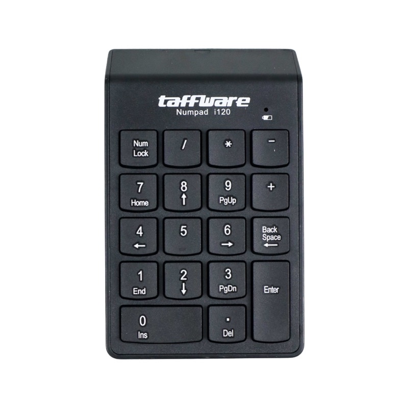 Taffware Keypad Numeric Wireless 2.4 GHz 10 Meter - i120 - Black