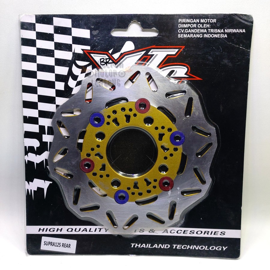 Disk Rear piringan belakang Variasi Racing Honda Supra x 125 Blade