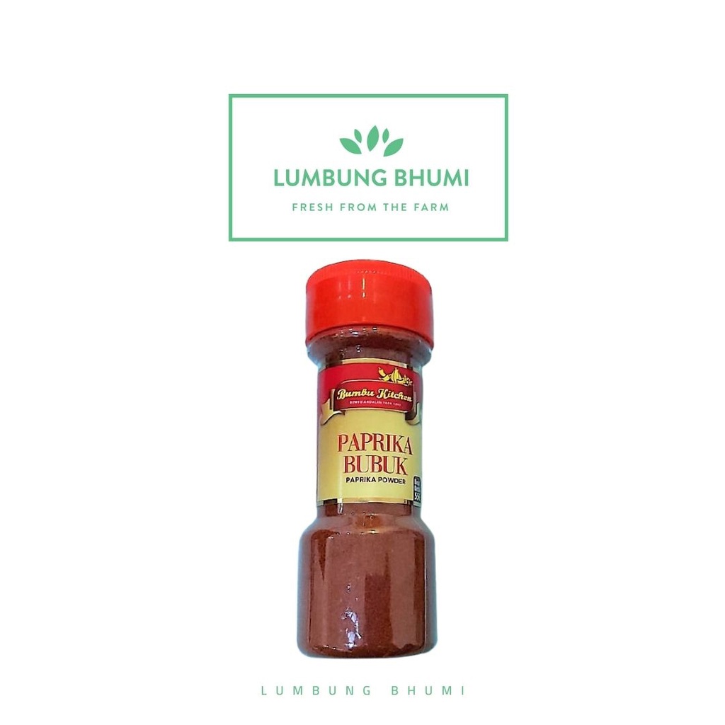 

Lumbung Bhumi - Paprika Bubuk BK 55 Gr ( Bumbu Dapur )