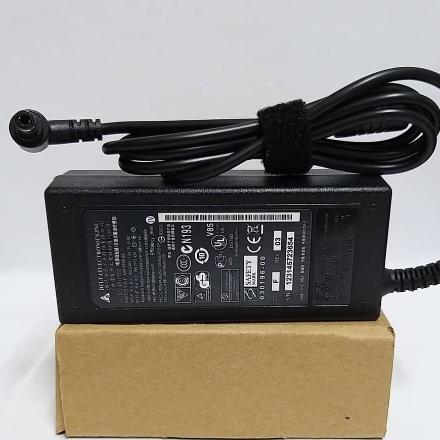 Charger Cas Adaptor Original Laptop Axioo NEON MNC MNV MNA HNM M54 M540 M550 MNG 19V 3.42A