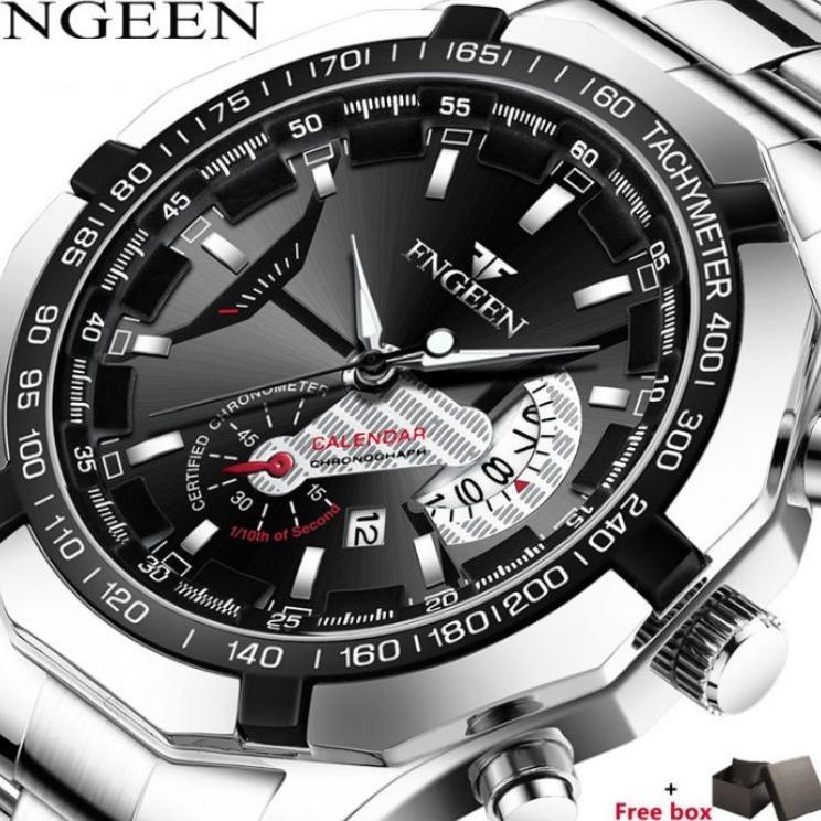 Muraaaahh.. (COD) Jam Tangan FNGEEN Pria S001 Luxury Full Elegan Sport