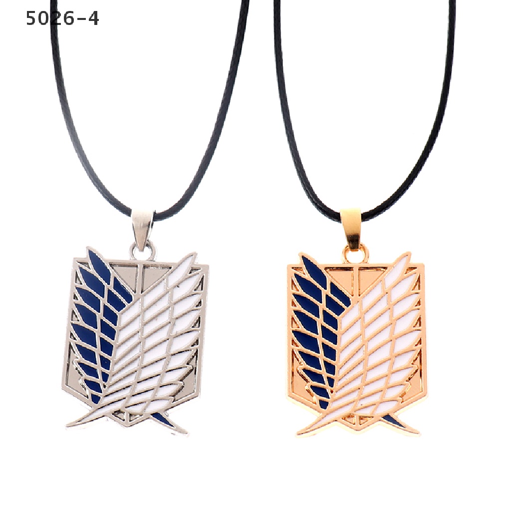 5026-4 Attack On Titan Necklace Wings Of Liberty Freedom Investigation Corps Necklace 5026-4