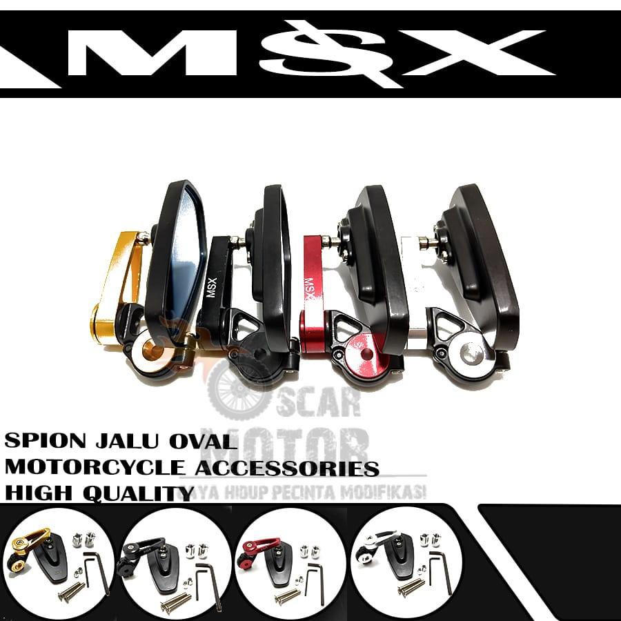 SPION JALU OVAL LIPAT BAR END TEKUK NMAX PCX ADV AEROX VARIO BEAT SCOOPY motor