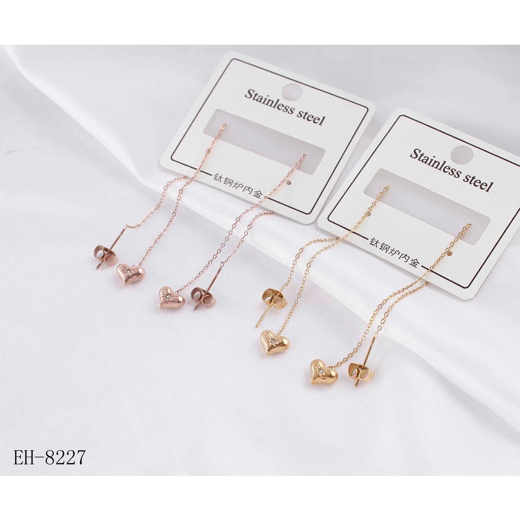 Anting Titanium Panjang Perhiasan Fashion 8220,0026,0039