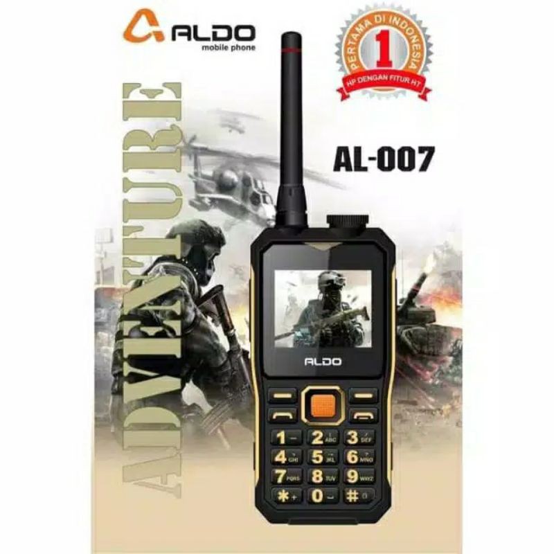 Hp Aldo AL-007 HT Adventure Garansi Resmi 1 Tahun
